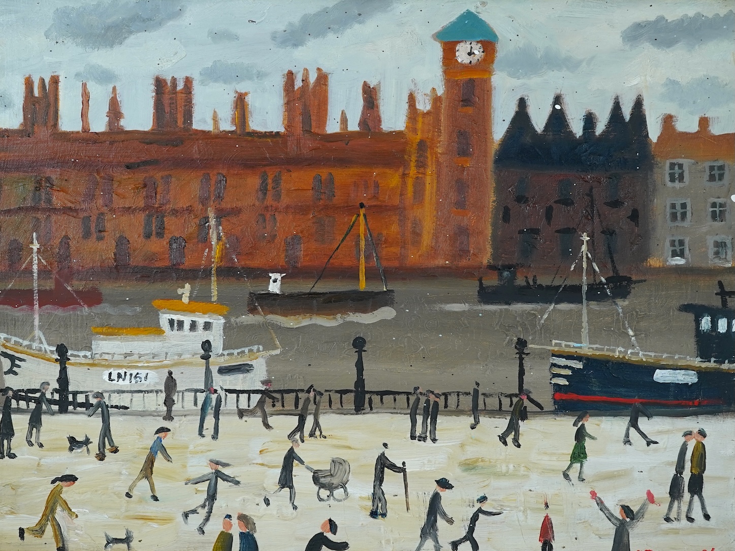 Alan Furneaux, b.1953, 'London Embankment'